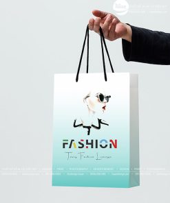 Túi Giấy Fashion Màu Xanh Ngọc