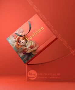 Mẫu Túi Giấy Màu Cam