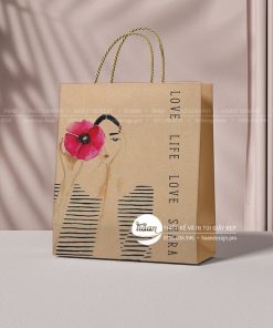 Túi Giấy Phong Cách Retro Đẹp